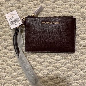 Michael Kors small, leather wallet/“coin purse”